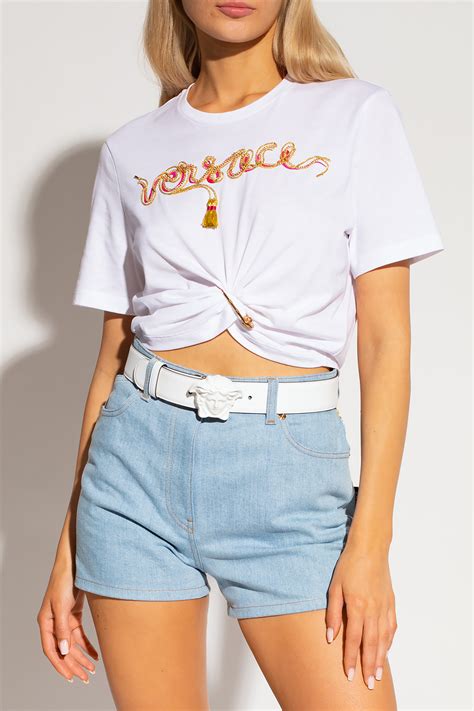 versace shorts - womens|Versace sweatpants for women.